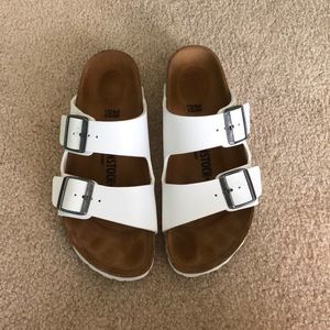 white birkenstock’s